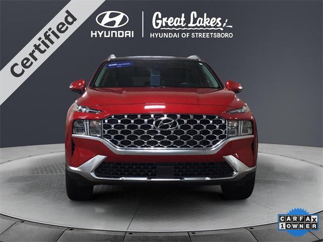 used 2022 Hyundai Santa Fe car, priced at $27,444