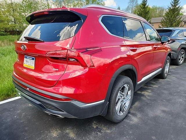 used 2022 Hyundai Santa Fe car, priced at $28,100