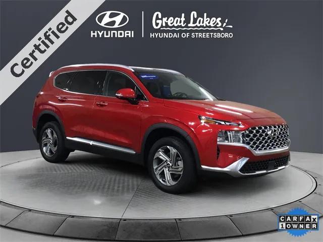 used 2022 Hyundai Santa Fe car, priced at $26,411