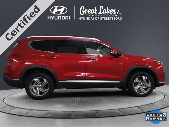used 2022 Hyundai Santa Fe car, priced at $27,444