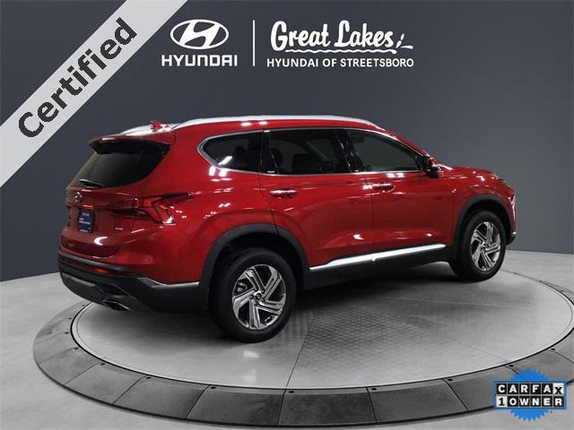 used 2022 Hyundai Santa Fe car, priced at $27,444