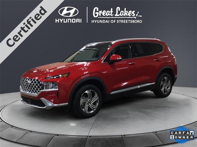 used 2022 Hyundai Santa Fe car, priced at $27,444