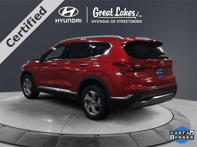used 2022 Hyundai Santa Fe car, priced at $27,444