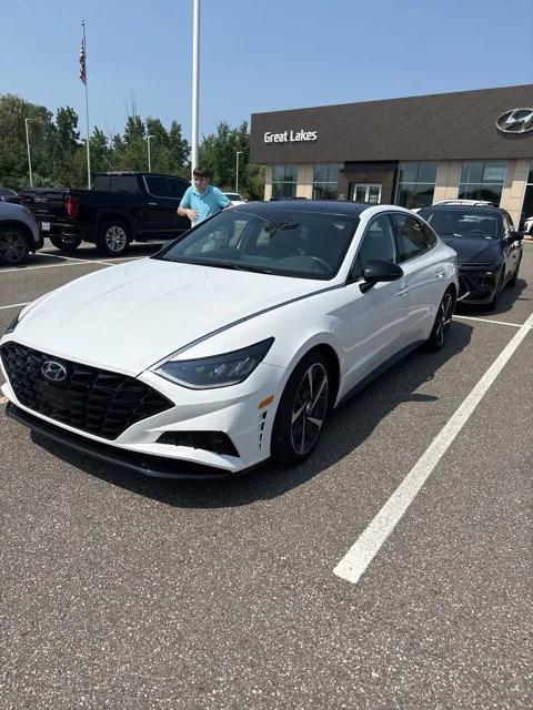 used 2023 Hyundai Sonata car, priced at $25,000