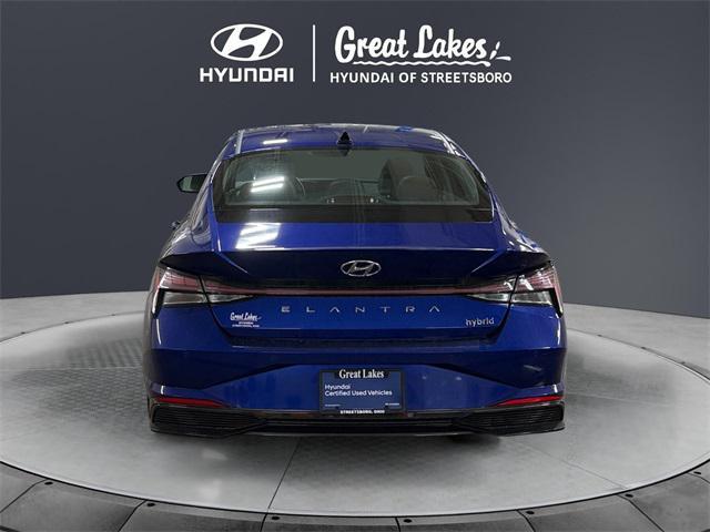 used 2022 Hyundai ELANTRA HEV car, priced at $20,322