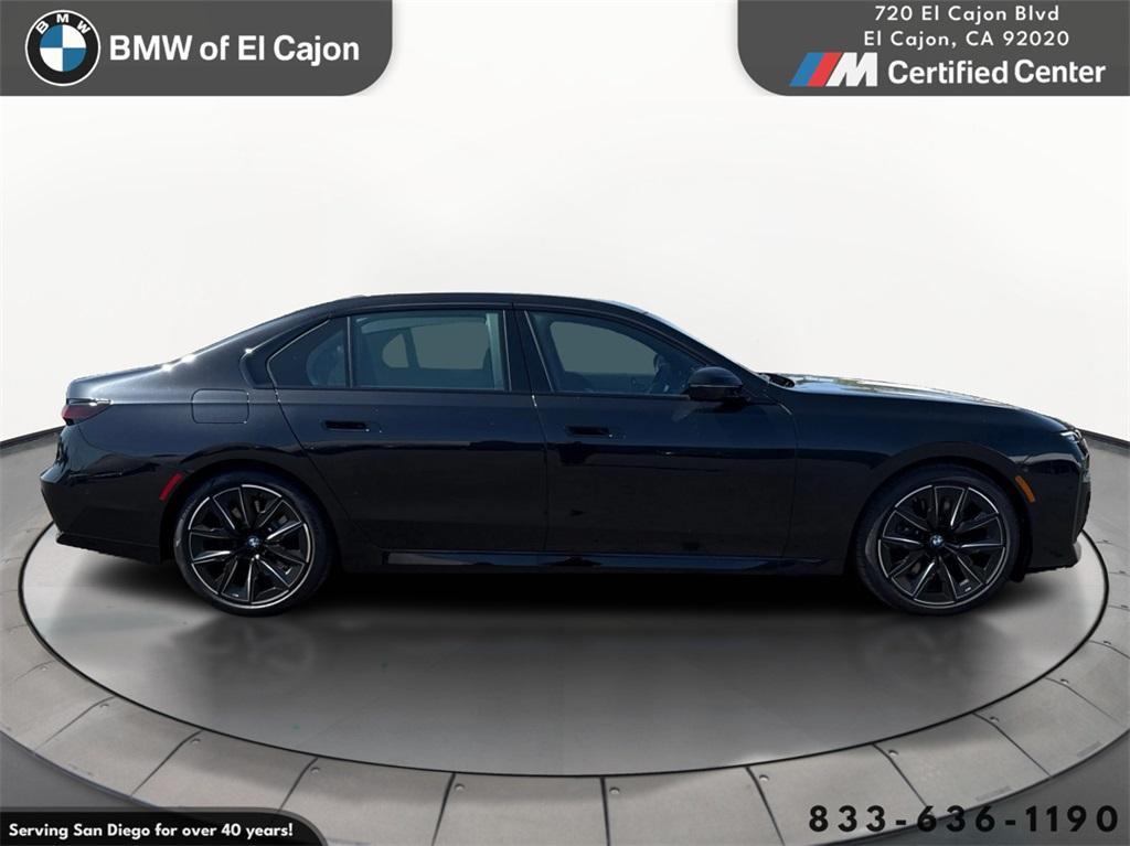 new 2025 BMW 740 car, priced at $104,055
