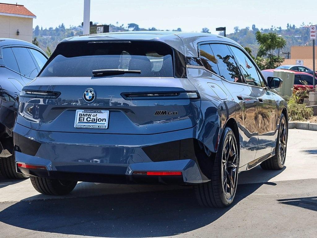 new 2025 BMW iX car, priced at $123,585