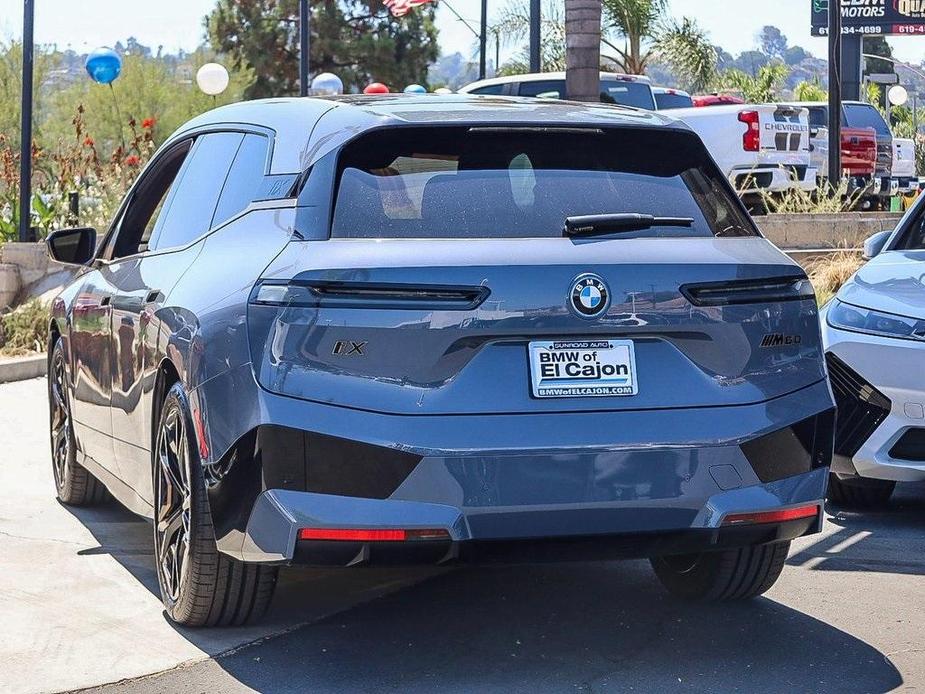 new 2025 BMW iX car, priced at $123,585