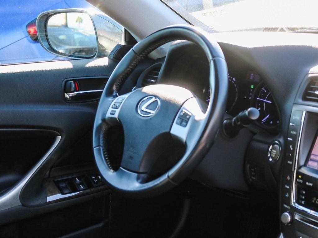 used 2013 Lexus IS 250C car, priced at $15,595