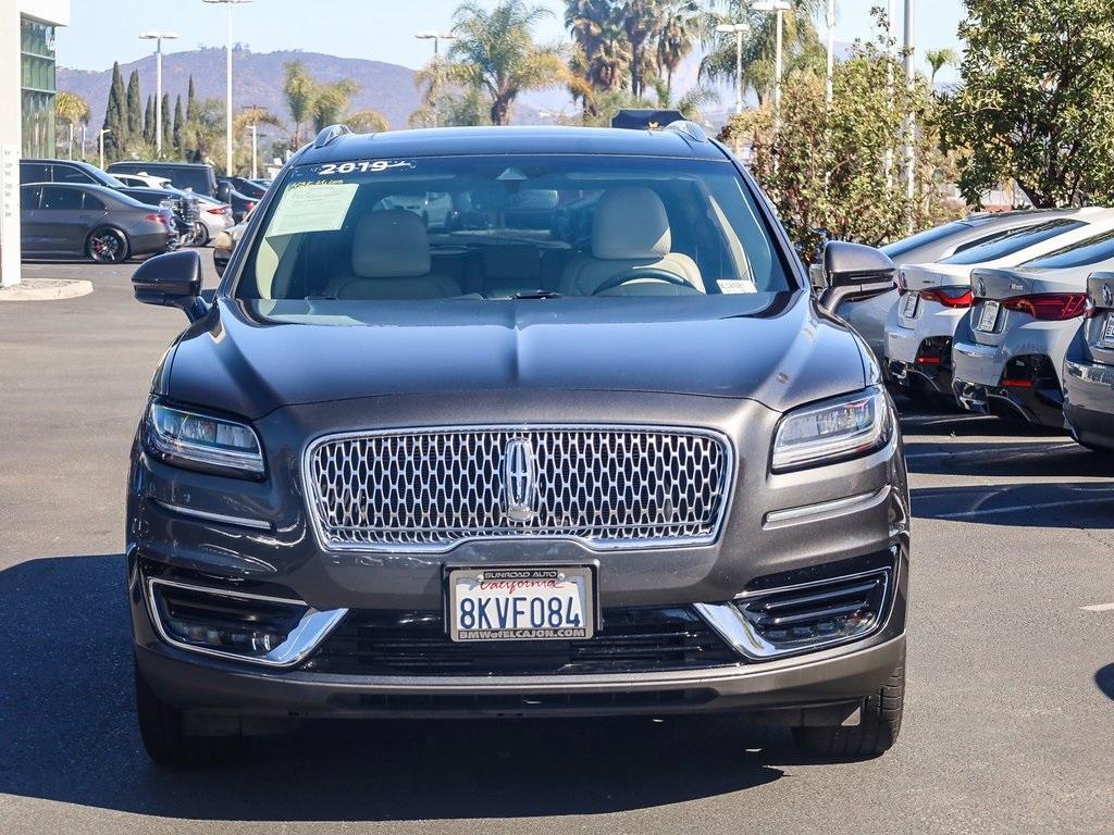 used 2019 Lincoln Nautilus car, priced at $21,595