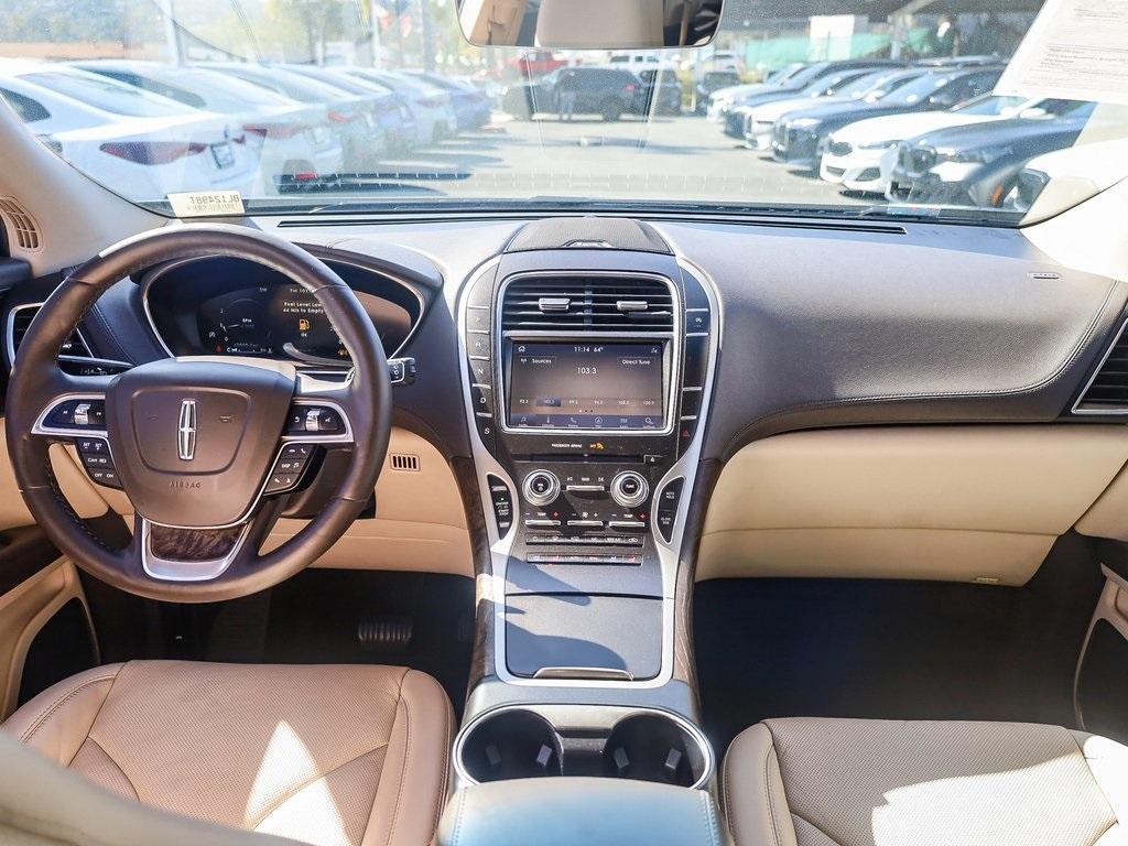 used 2019 Lincoln Nautilus car, priced at $21,595