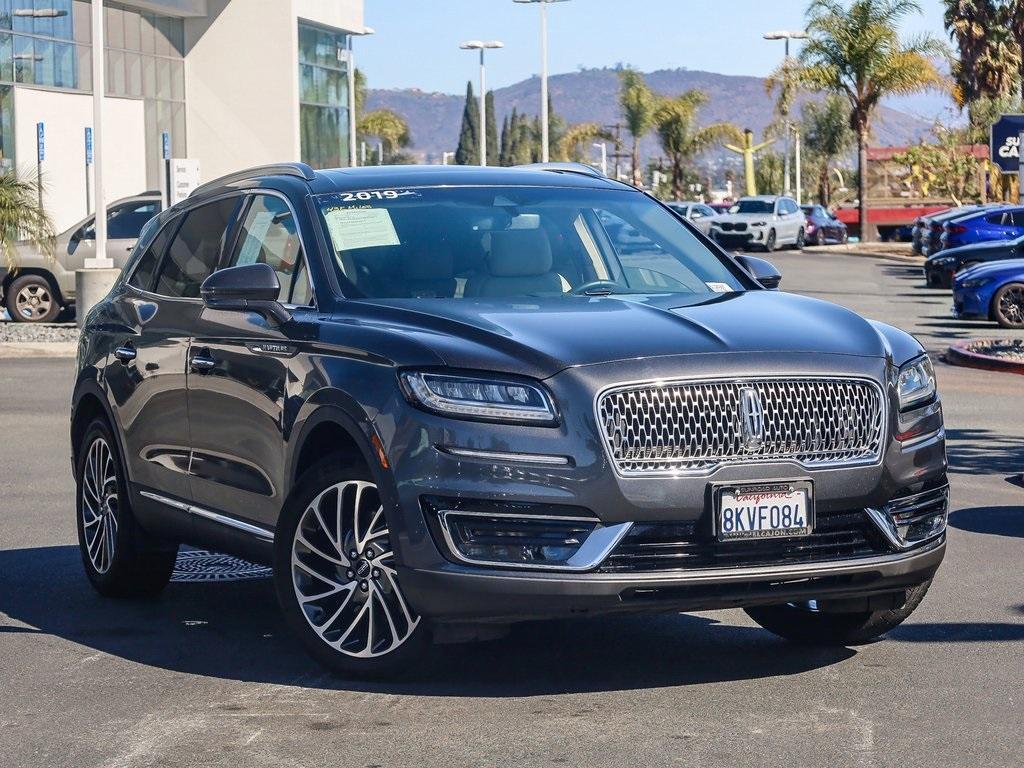 used 2019 Lincoln Nautilus car, priced at $21,595