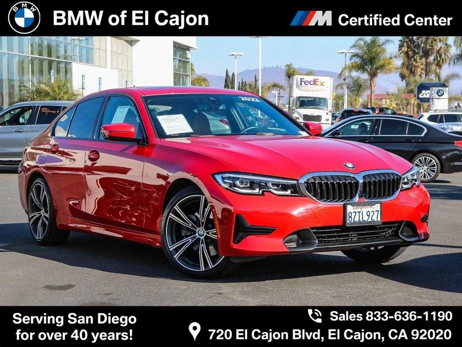 used 2022 BMW 330 car, priced at $30,495