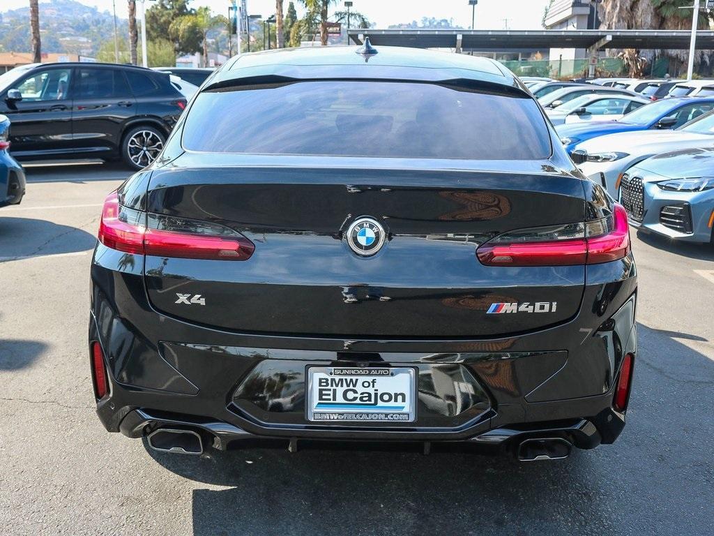 new 2025 BMW X4 car, priced at $71,055