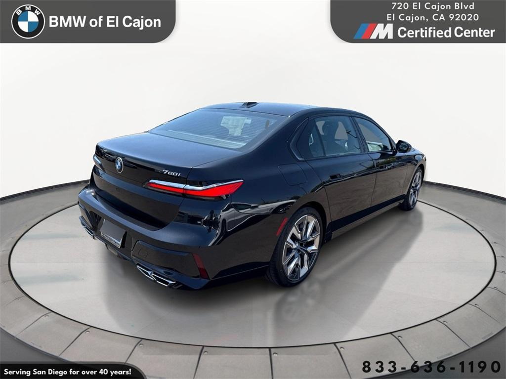 new 2025 BMW 760 car, priced at $134,925