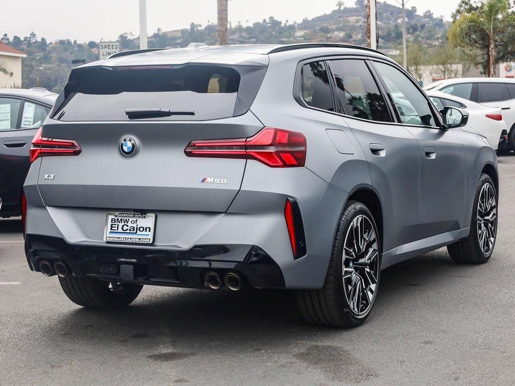 new 2025 BMW X3 car, priced at $75,275