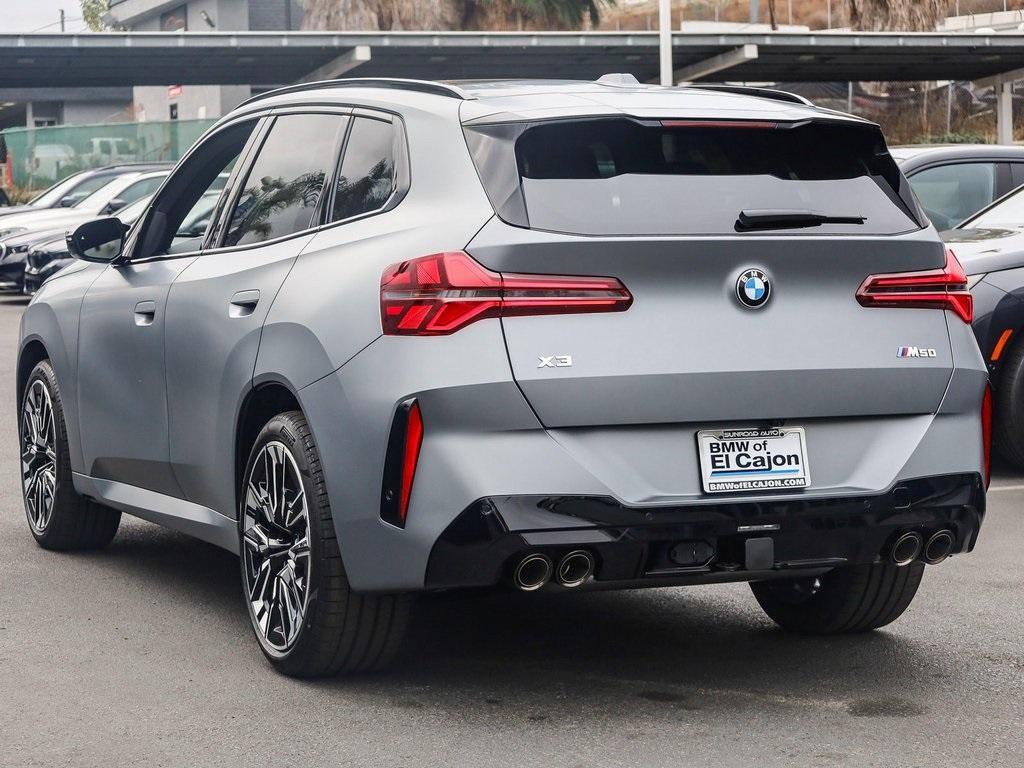 new 2025 BMW X3 car, priced at $75,275