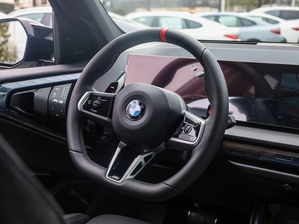 new 2025 BMW X3 car, priced at $75,275