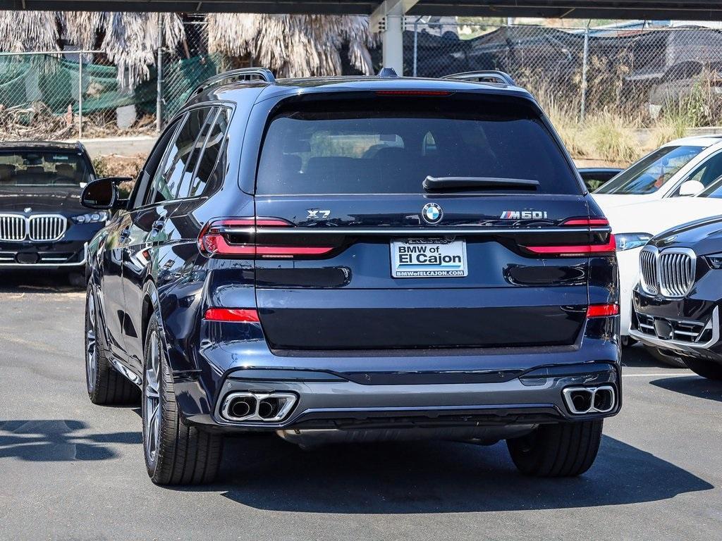 new 2025 BMW X7 car, priced at $118,770