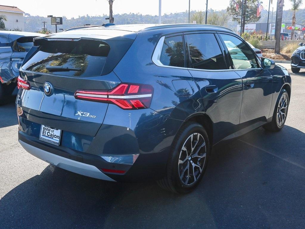 new 2025 BMW X3 car, priced at $56,625