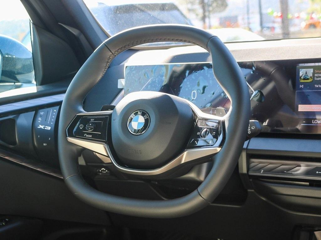 new 2025 BMW X3 car, priced at $56,625