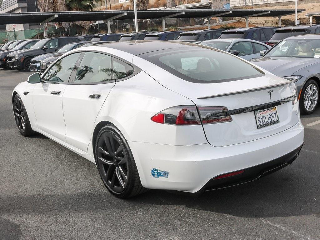 used 2021 Tesla Model S car, priced at $53,995