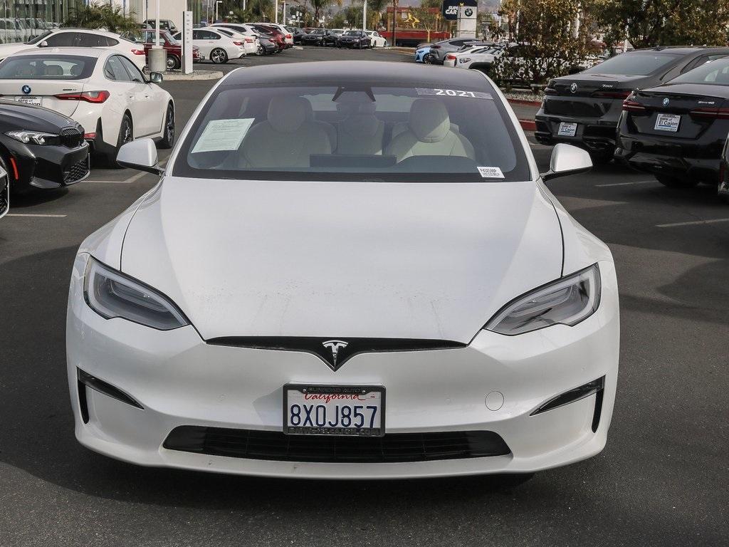 used 2021 Tesla Model S car, priced at $53,995