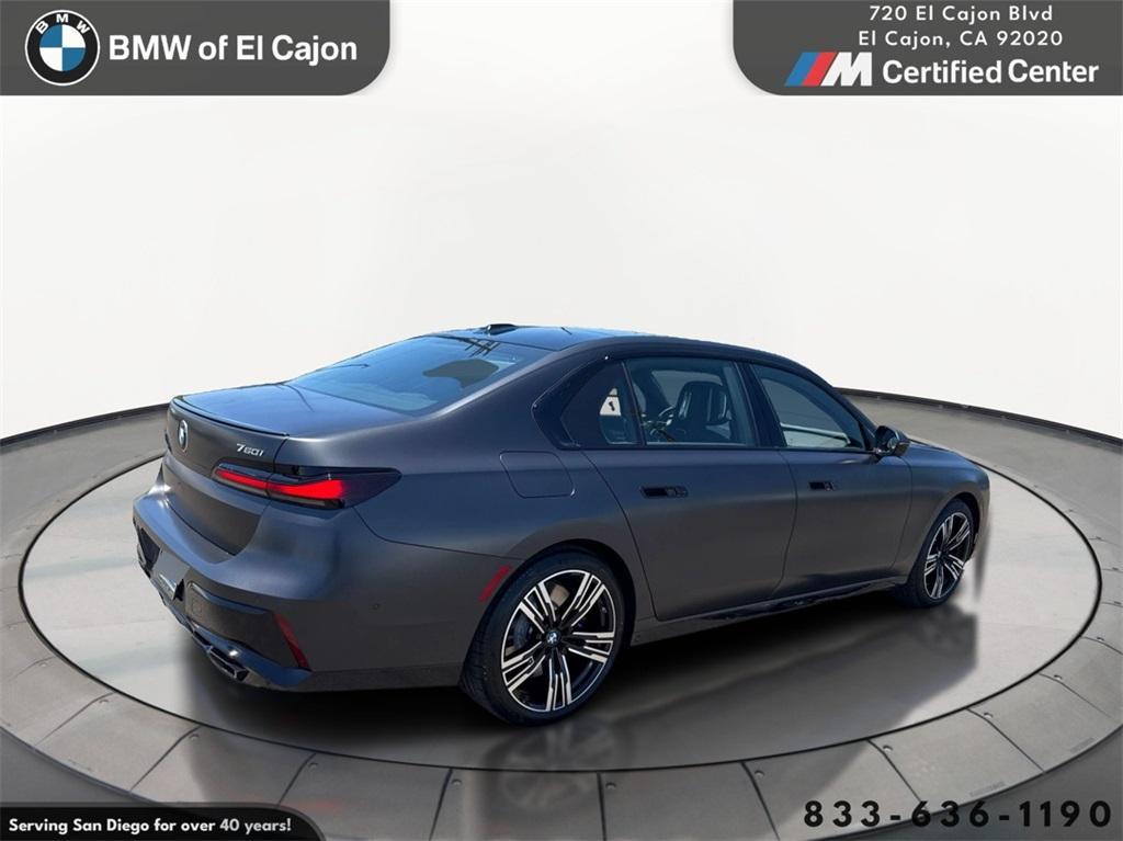 new 2025 BMW 760 car, priced at $154,555