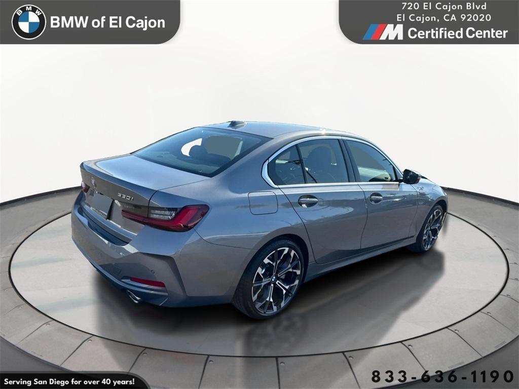 new 2025 BMW 330 car, priced at $51,575