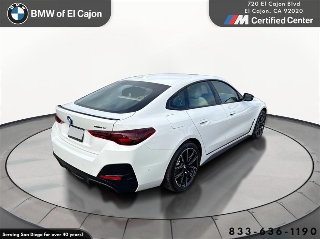 new 2025 BMW i4 Gran Coupe car, priced at $66,825