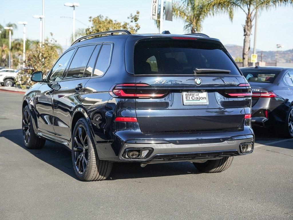 new 2025 BMW X7 car, priced at $105,935