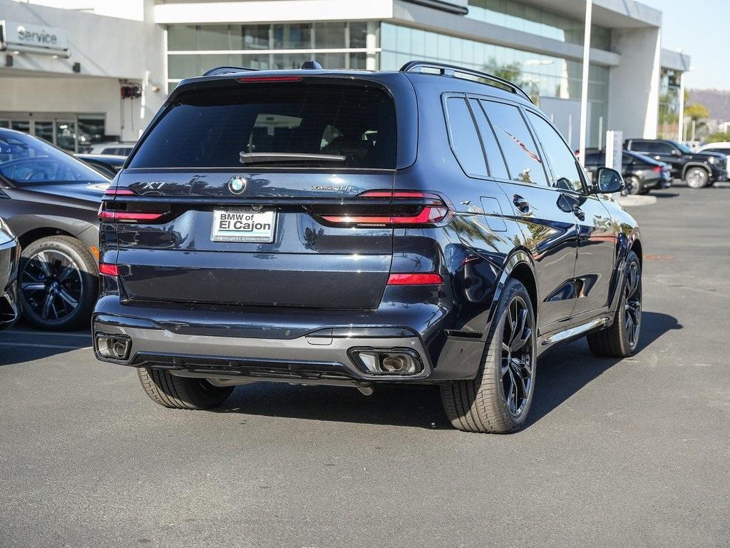 new 2025 BMW X7 car, priced at $105,935