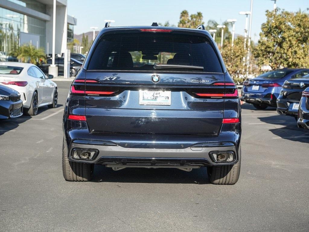 new 2025 BMW X7 car, priced at $105,935