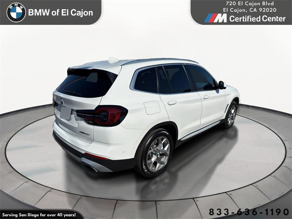 used 2024 BMW X3 car, priced at $38,995
