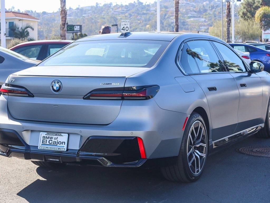 new 2025 BMW i7 car, priced at $119,425