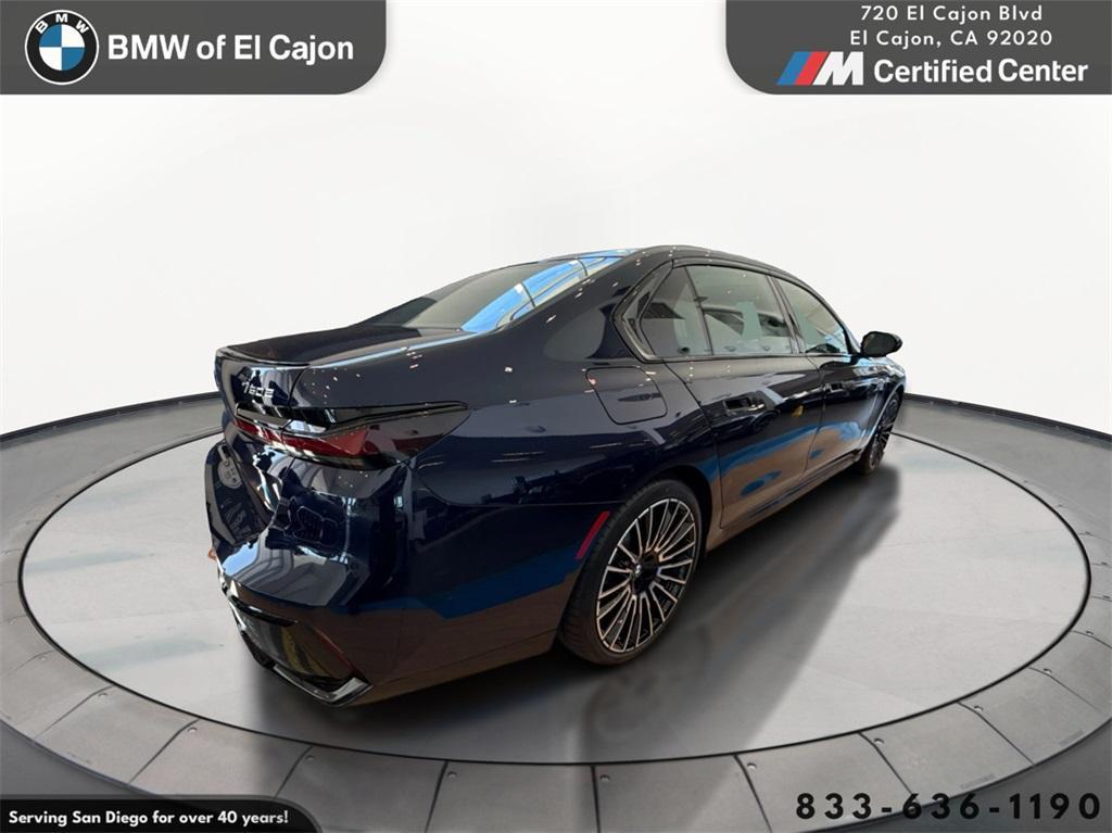 new 2025 BMW 750e car, priced at $139,125