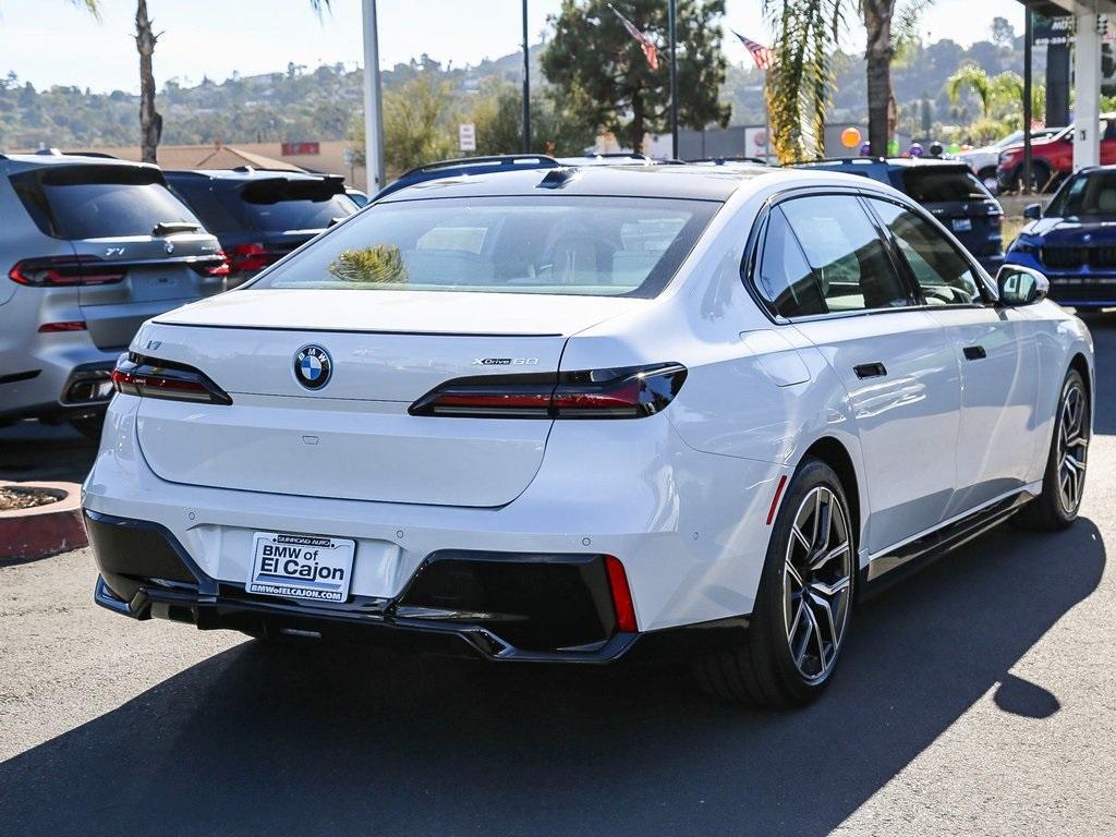 new 2025 BMW i7 car, priced at $130,000