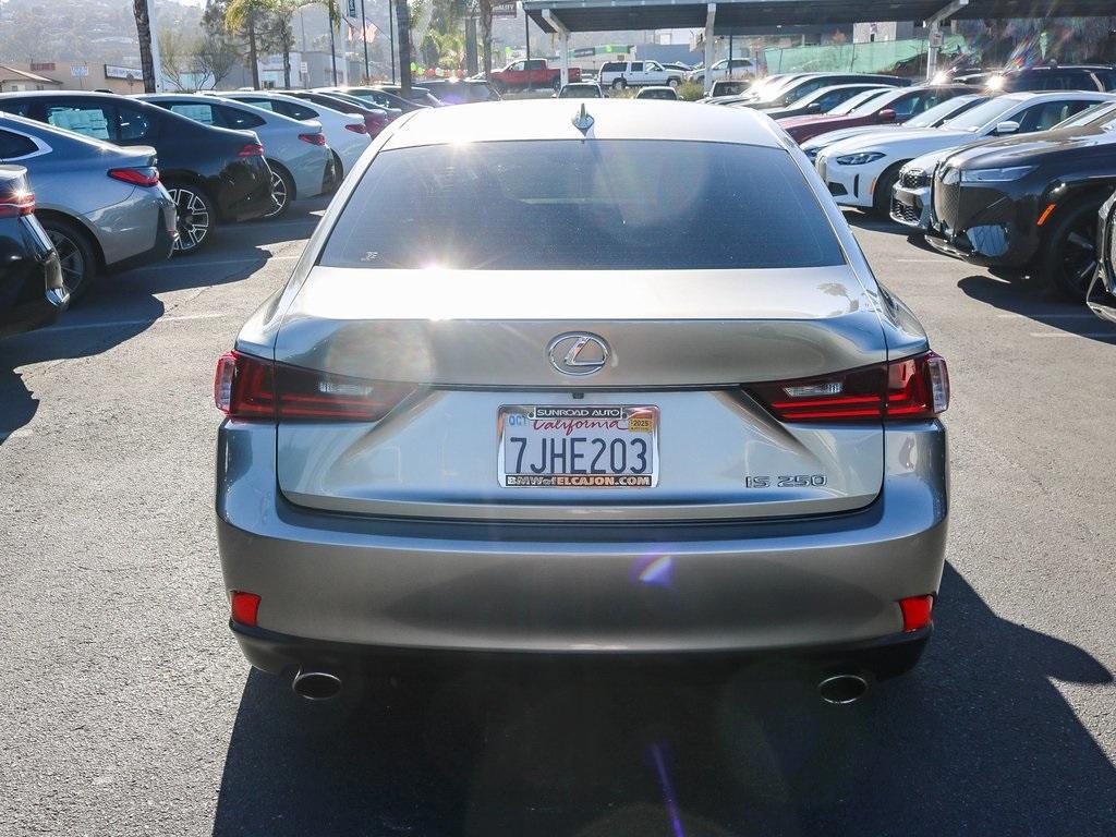 used 2014 Lexus IS 250 car, priced at $15,495