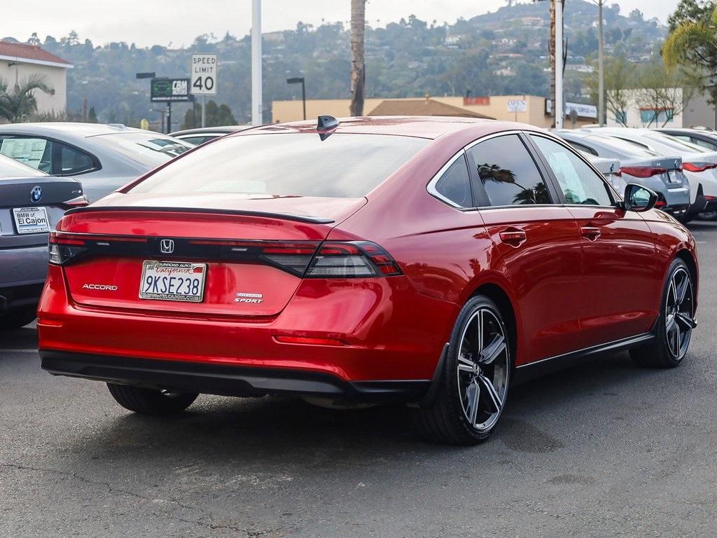 used 2024 Honda Accord Hybrid car, priced at $27,595