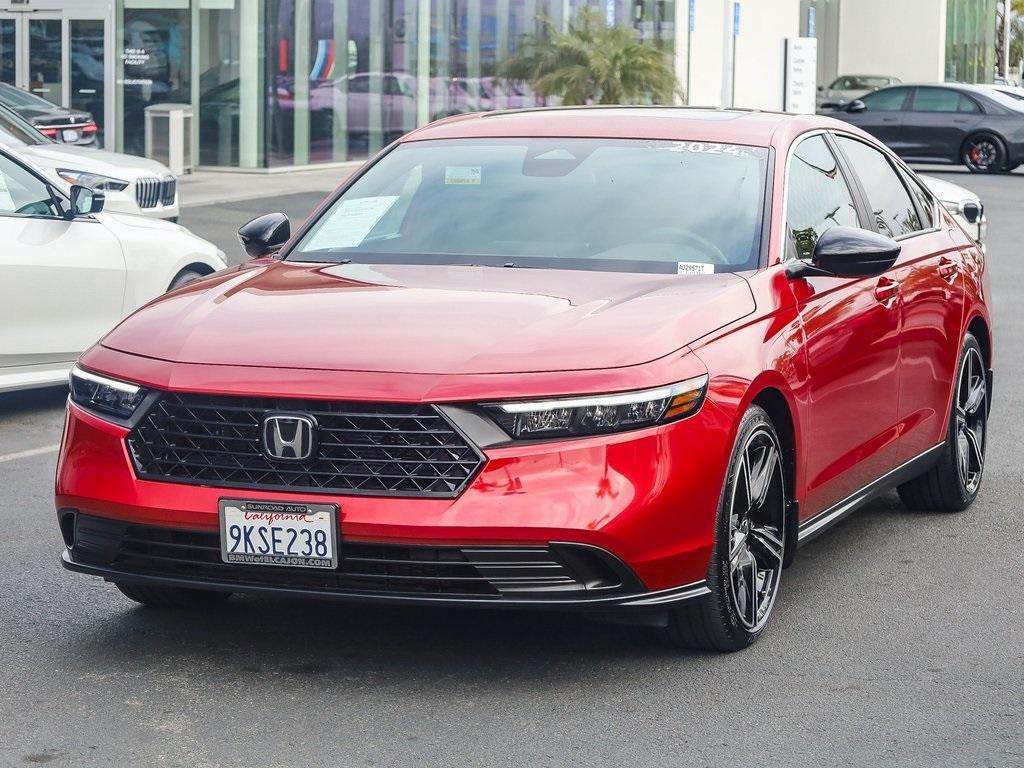 used 2024 Honda Accord Hybrid car, priced at $27,595