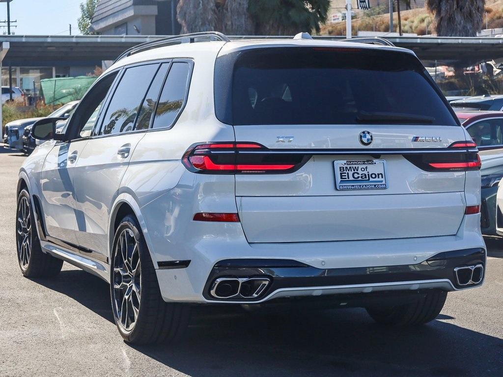 new 2025 BMW X7 car, priced at $114,875