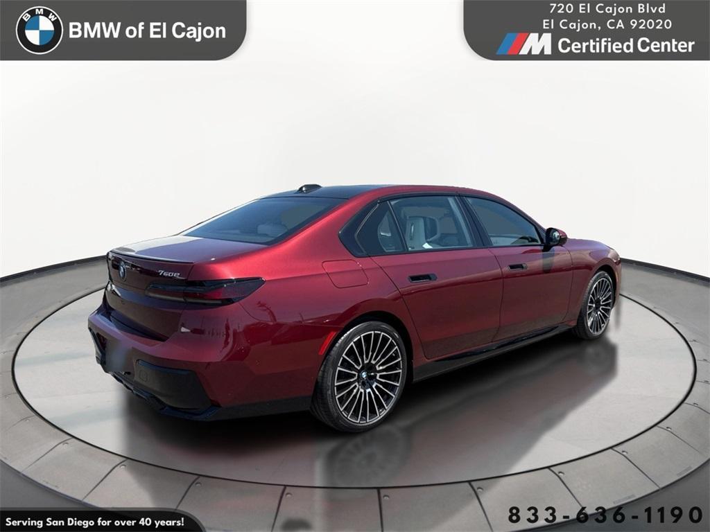 new 2025 BMW 750e car, priced at $117,225