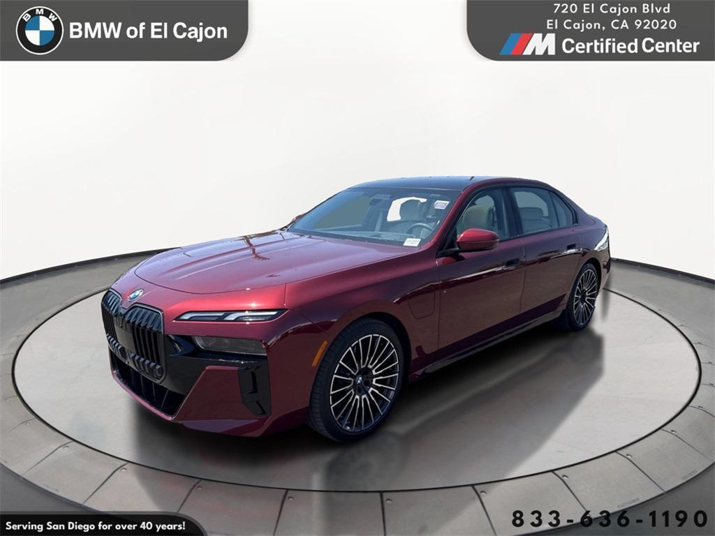 new 2025 BMW 750e car, priced at $117,225