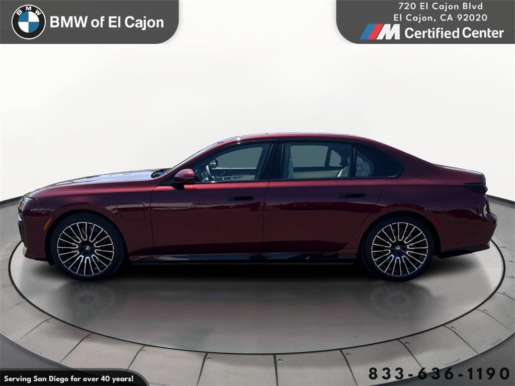 new 2025 BMW 750e car, priced at $117,225