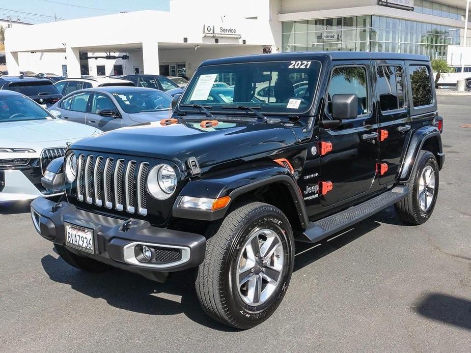 used 2021 Jeep Wrangler Unlimited car, priced at $32,995