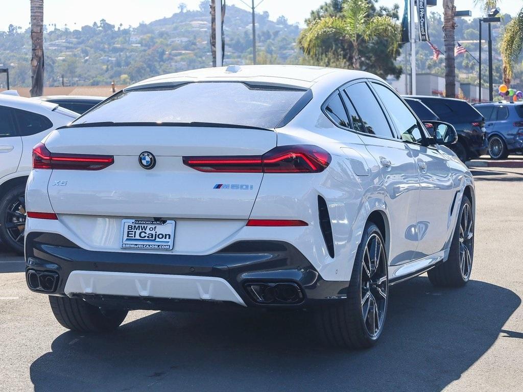 new 2025 BMW X6 car, priced at $99,510