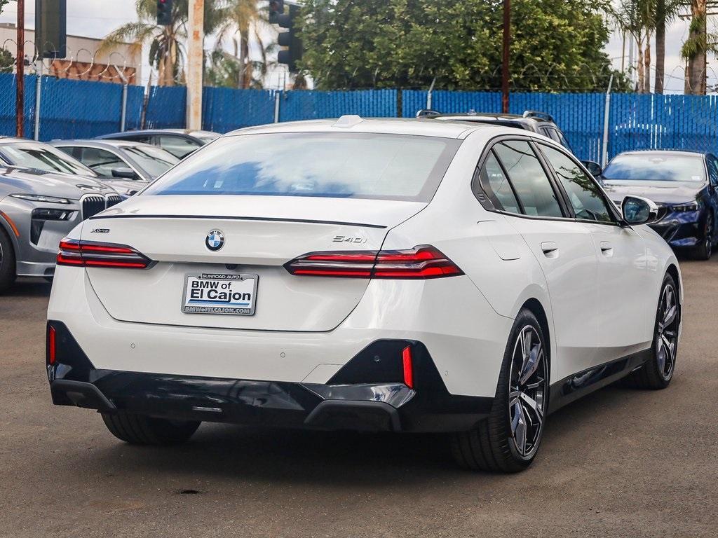 new 2025 BMW 540 car, priced at $74,825