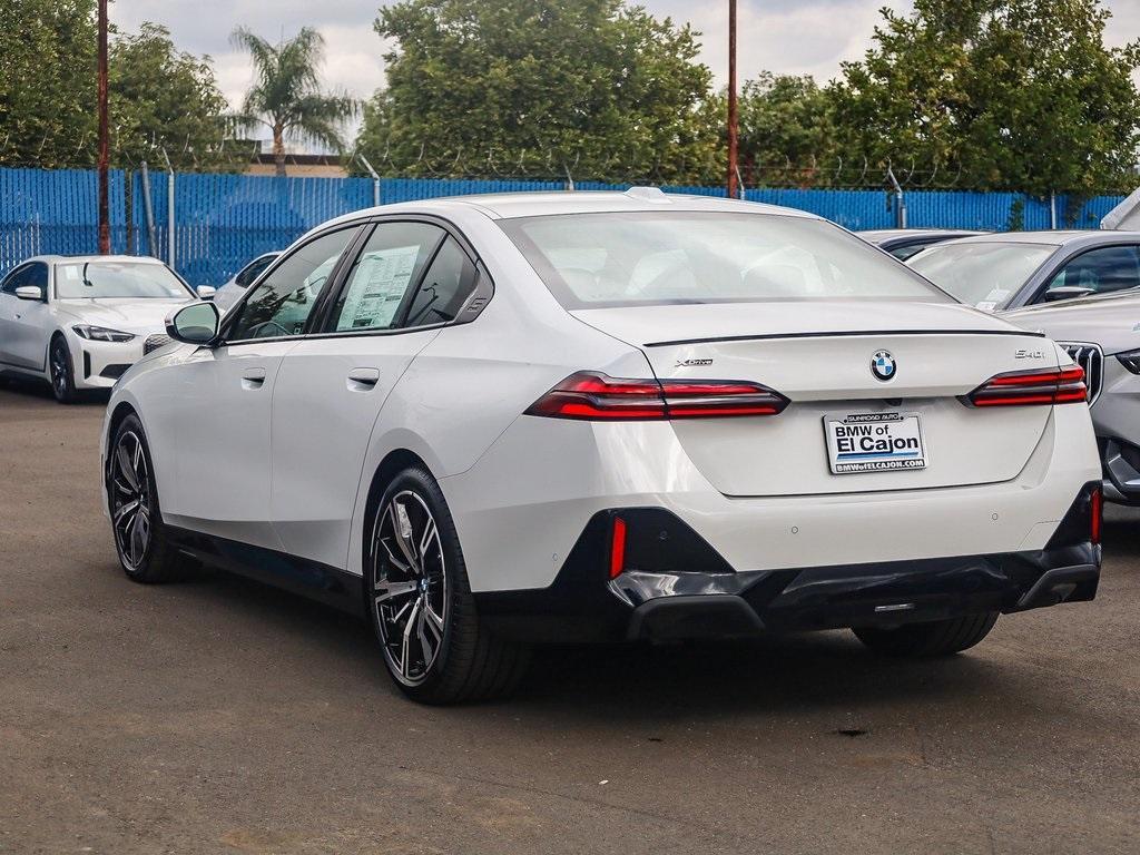 new 2025 BMW 540 car, priced at $74,825