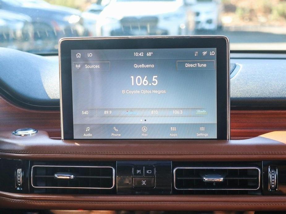 used 2022 Lincoln Aviator car, priced at $42,995