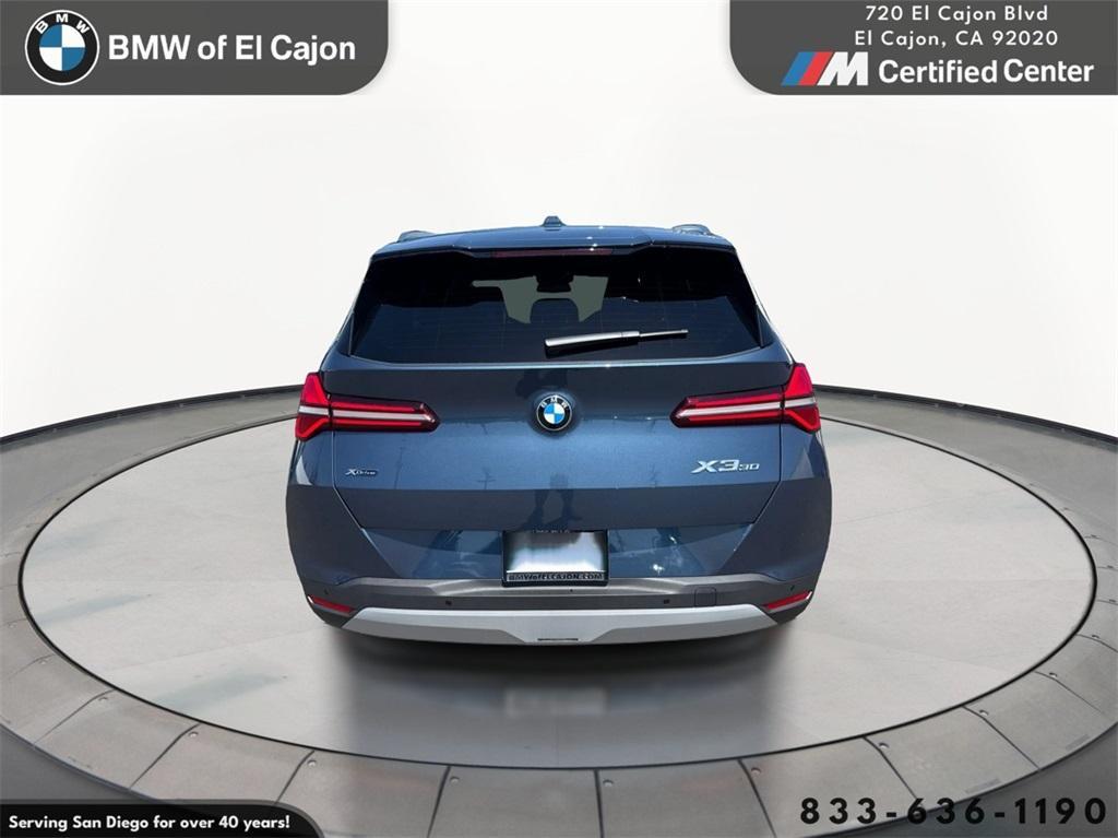 new 2025 BMW X3 car, priced at $56,060